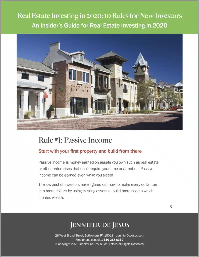 Rule #1: Passive Income