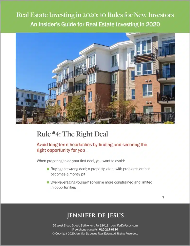 Rule #4: Finding the Right Deal