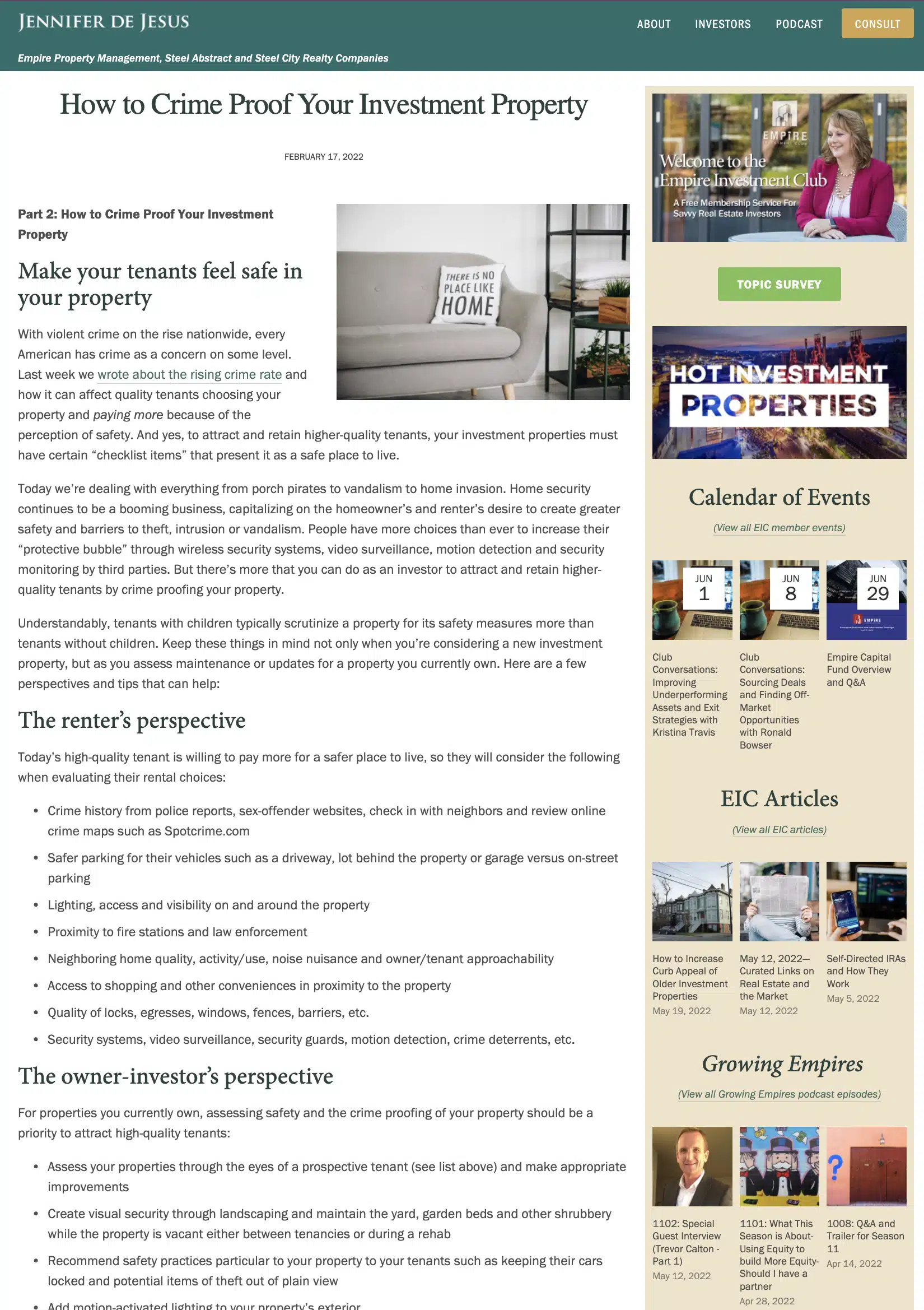 Investor article