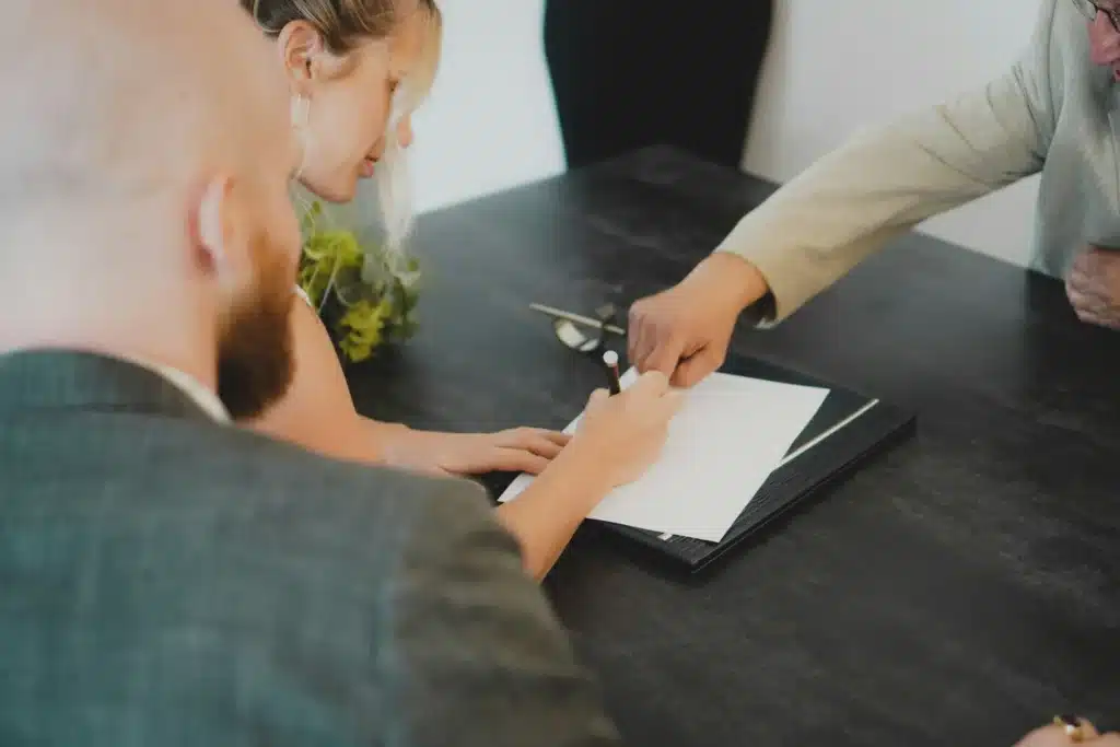 Signing Formal Documents