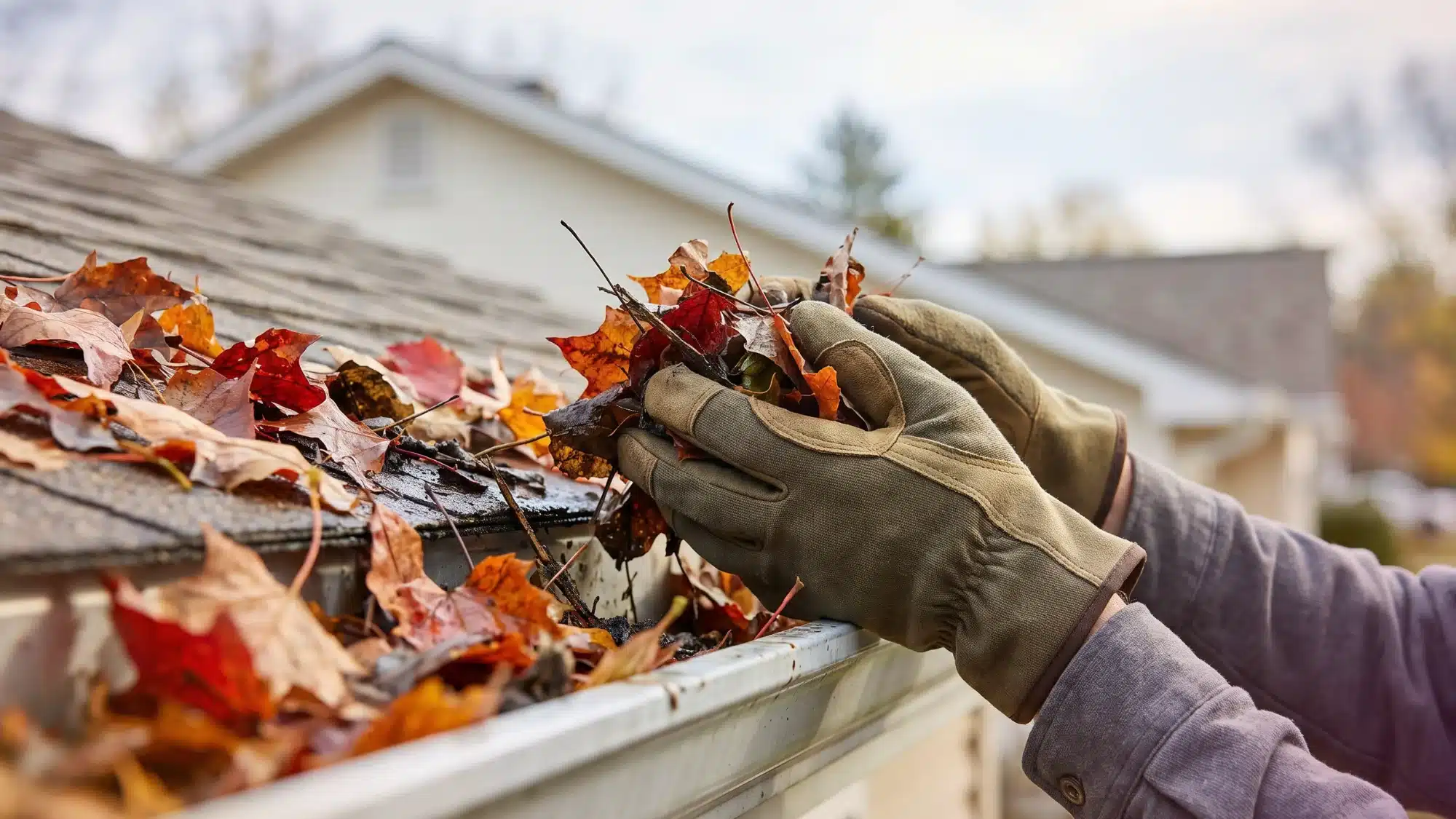 Local property management companies guide property owners for fall maintenance in Easton, PA.